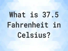 37.5 C to F