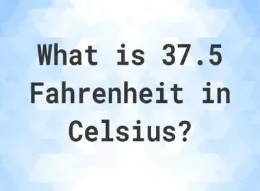 37.5 C to F